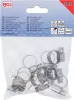 BGS technic Inox csőbilincs, 10x16 mm, 10 darab (BGS 8095-10x16)