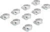 BGS technic Inox csőbilincs, 12x20 mm, 10 darab (BGS 8095-12x20)