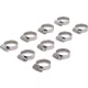 BGS technic Inox csőbilincs, 16x25 mm, 10 darab (BGS 8095-16x25)