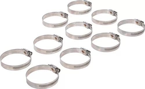 BGS technic Inox csőbilincs, 40x60 mm, 10 darab (BGS 8095-40x60)
