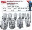 BGS technic Inox csőbilincs készlet 111 részes (BGS 8095)