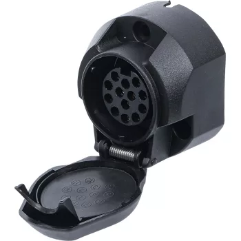   BGS DIY Utánfutó csatlakozó aljzat, 13 pólusú (BGS 80964)