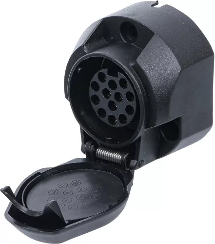 BGS DIY Utánfutó csatlakozó aljzat, 13 pólusú (BGS 80964)