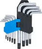 BGS technic 9 részes biztonsági Torx kulcs készlet, fúrt, T10-T50 (BGS 809)