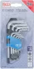 BGS technic 9 részes biztonsági Torx kulcs készlet, fúrt, T10-T50 (BGS 809)