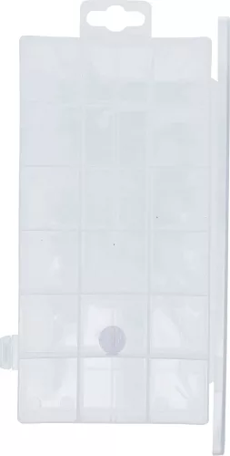 BGS technic Üres rekeszes szortírozó doboz kis dolgokhoz (BGS 8100)