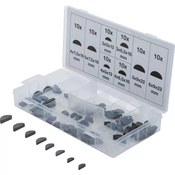 BGS technic Tengely ék készlet, 80 részes (BGS 8117)