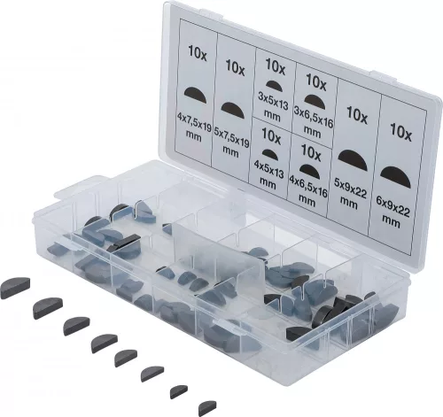 BGS technic Tengely ék készlet, 80 részes (BGS 8117)