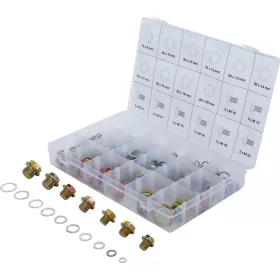   BGS technic Olajleersztő csavar és aluminium O gyűrű készlet 534 r (BGS 8119)