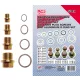 BGS technic Olajleersztő csavar és aluminium O gyűrű készlet 534 r (BGS 8119)