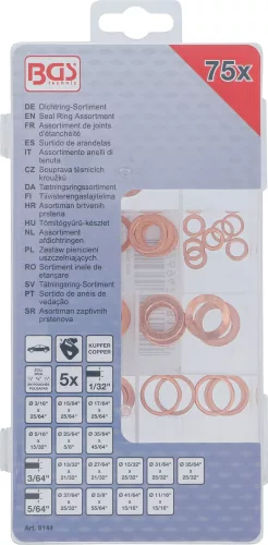 BGS technic Rézgyűrű készlet (BGS 8144)