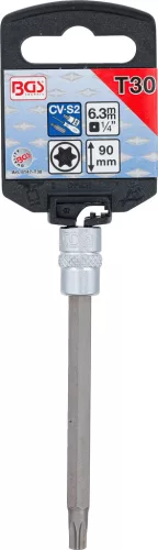 BGS technic Hosszított Torx bitfej, 1/4", T30 (BGS 8147-T30)