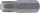 BGS technic Bit, nem fúrt T45 5/16" hossza: 30mm (BGS 8165)