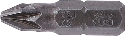 BGS technic Bit, PZ #2, 1/4" (BGS 8172)