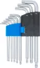 BGS technic Torx készlet " L " profil | T-Star  gömbfejjel T10 - T50 | 9 db. (BGS 818)