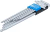 BGS technic Torx készlet " L " profil  | extra hosszú | T-Star (Torxhoz) gömbfejjel T10 - T50 | 9 db. (BGS 819)