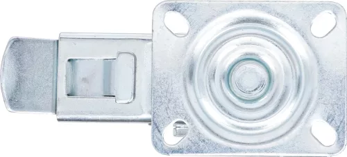BGS DIY Csuklós kerék fékezhető | felcsavarozható talppal | Ø 125 mm (BGS 81968)