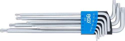 BGS technic Torx készlet " L " profil  | extra hosszú | T-Star (Torxhoz) gömbfejjel T10 - T50 | 9 db. (BGS 819)