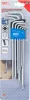 BGS technic Torx készlet " L " profil  | extra hosszú | T-Star (Torxhoz) gömbfejjel T10 - T50 | 9 db. (BGS 819)