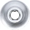BGS technic 1/4" adapter biztosító golyóval 1/4" Bithez, 1/2" meghajtó (BGS 8201)