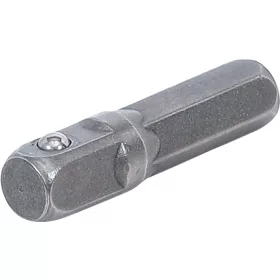  BGS technic Adapter, 1/4", négyszög-hatszög, 30mm (BGS 8202)