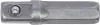 BGS technic Adapter, 1/4", négyszög-hatszög, 30mm (BGS 8202)