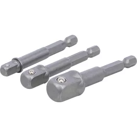   BGS DIY 3 részes adapter készlet fúrókhoz 1/4" - 3/8" - 1/2" (BGS 8204)