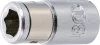 BGS technic 1/4" adaptor biztosító gömbbel 1/4" Bithez (BGS 8213)