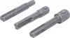 BGS technic 3 részes dugókulcs adapter SDS fúróhoz (BGS 8214)