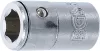 BGS technic 1/4"-os adapter 8mm-es bitekhez, rögzítőgolyós (BGS 8251)