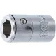 BGS technic 1/4"-os adapter 8mm-es bitekhez, rögzítőgolyós (BGS 8251)