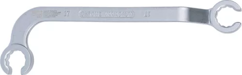 BGS technic Nyílt végű csillagkulcs dízel befecskendező csőhöz, 17mm (BGS 8291)