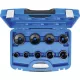 BGS Technic Hornyos kulcs készlet | Külső csapok | KM4 - KM12 | 9 darabos (BGS 8337)