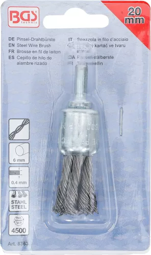 BGS technic Drótkefe fonott fúróba fogható (BGS 8363)