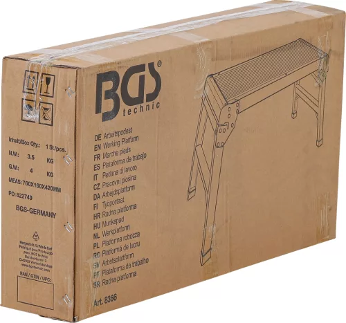 BGS technic Munka asztal (BGS 8366)