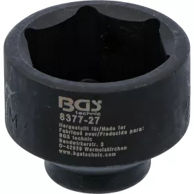   BGS technic Olajszűrő leszedő kupak, 27mm, Mercedes A-Osztályhoz, a BGS 8377 olajszűrő leszedő készletből (BGS 8377-27)
