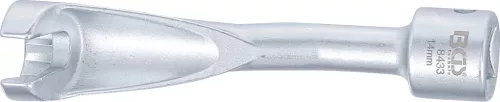 BGS technic Üzemanyag cső szerelő speciális kulcs 14mm, 1/2" BMW (BGS 8433)