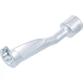   BGS technic Üzemanyag cső szerelő speciális kulcs 17mm, 1/2" BMW, Opel 2.5TD és Mercedes (BGS 8434)