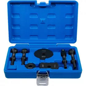   BGS technic Vibrációs vésőkészlet légvésőhöz berohadt csavarkötések és alkatrészek bontására, 10 mm, 7 részes (BGS 8436)