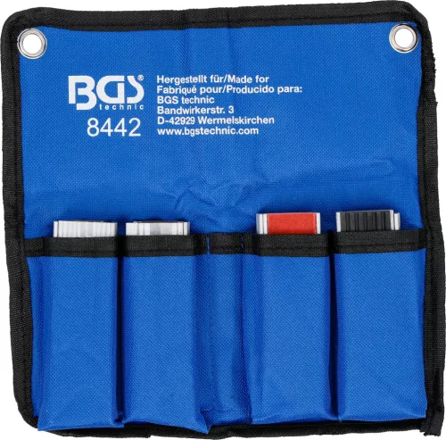 BGS technic 8 részes mágneses satupofa betét készlet (BGS 8442)