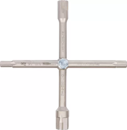 BGS technic Egészségügyi keresztkulcs 1/2" és 3/8 külső (BGS 8448)