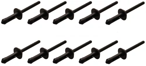 BGS technic 10 darab műanyag szegecs, 5.0 x 15.8 mm, a BGS 8463 műanyag szegecselő készlethez (BGS 8463-1)