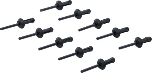 BGS technic 10 darab műanyag szegecs, 5.0 x 15.8 mm, a BGS 8463 műanyag szegecselő készlethez (BGS 8463-1)