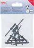 BGS technic 10 darab műanyag szegecs, 5.0 x 15.8 mm, a BGS 8463 műanyag szegecselő készlethez (BGS 8463-1)