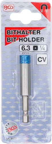 BGS technic Gyorscserés bittartó extra keskeny kivitelben, 1/4” HEX befogással (BGS 8477)