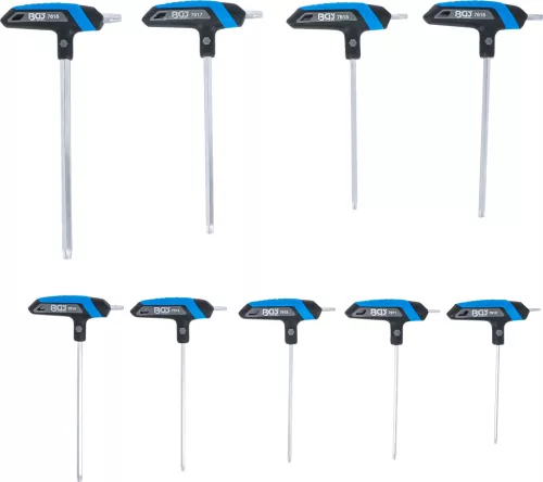 BGS technic T markolatú, Torx kulcs készlet 8 részes T10-T50 (BGS 8485)