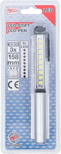 BGS technic Aluminum LED toll 9 Ledes (BGS 8493)