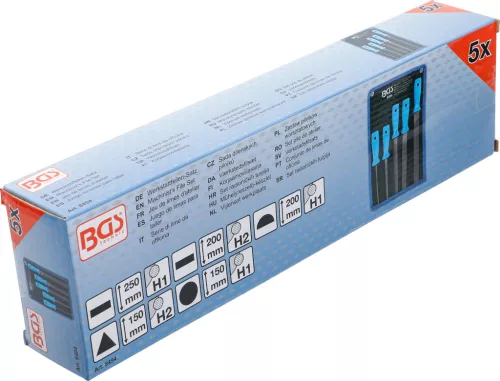 BGS technic Reszelő készlet 5 részes (BGS 8494)