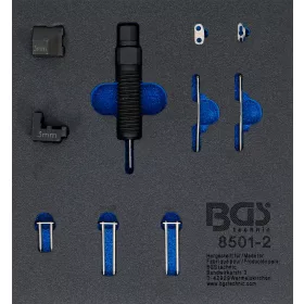   BGS technic Kiegészítő készlet a BGS 8501 vezérműlánc szegecselő szerszámhoz, 3 mm-es lánc csapokhoz használható (BGS 8501-2)