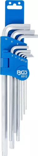 BGS technic Imbusz kulcs készlet 9 részes, speciális (BGS 8512)